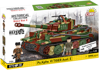 COBI Tiger Pz.Kpfw. VI Ausf. E Tank #3124