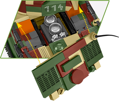 COBI Tiger Pz.Kpfw. VI Ausf. E Tank #3124