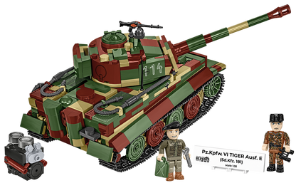 COBI Tiger Pz.Kpfw. VI Ausf. E Tank #3124