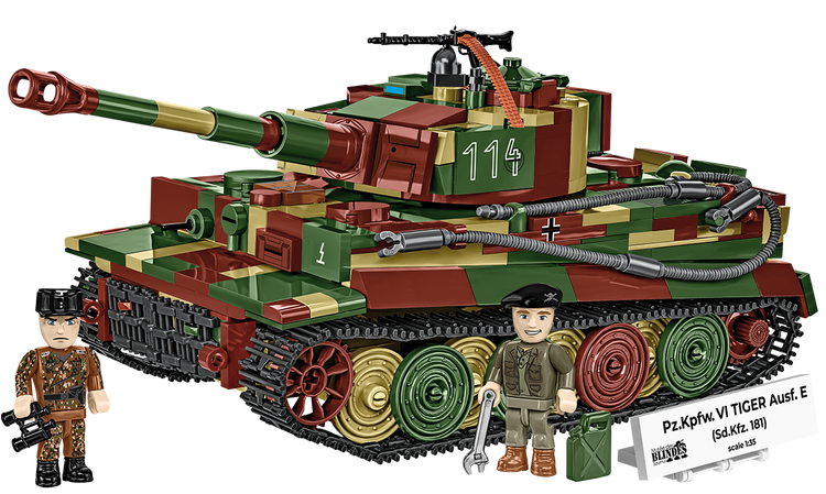 COBI Tiger Pz.Kpfw. VI Ausf. E Tank #3124