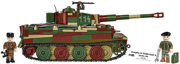 COBI Tiger Pz.Kpfw. VI Ausf. E Tank #3124