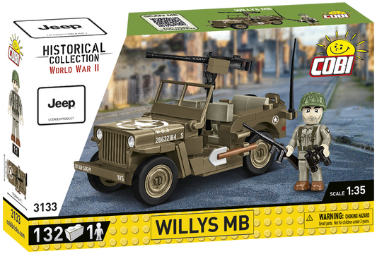 COBI Jeep Willys MB Vehicle #3133