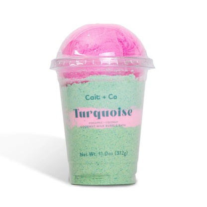 Turquoise Bubble Bath Milkshake - Cait + Co