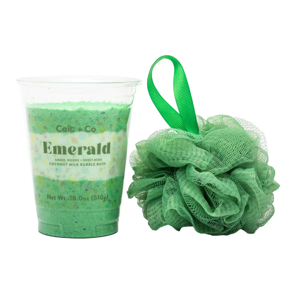 Emerald Bubble Bath Milkshake - Cait + Co