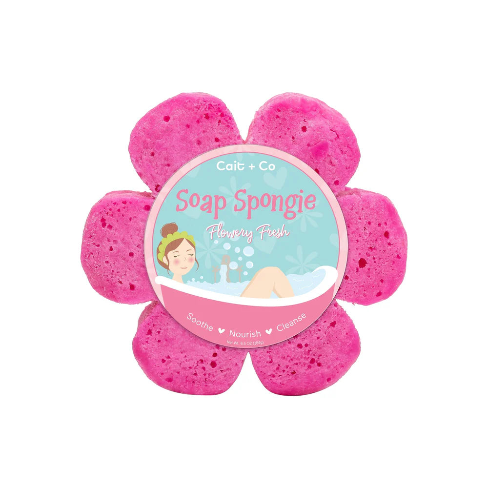 Soap Spongie - Flowery Fresh (Cait + Co)