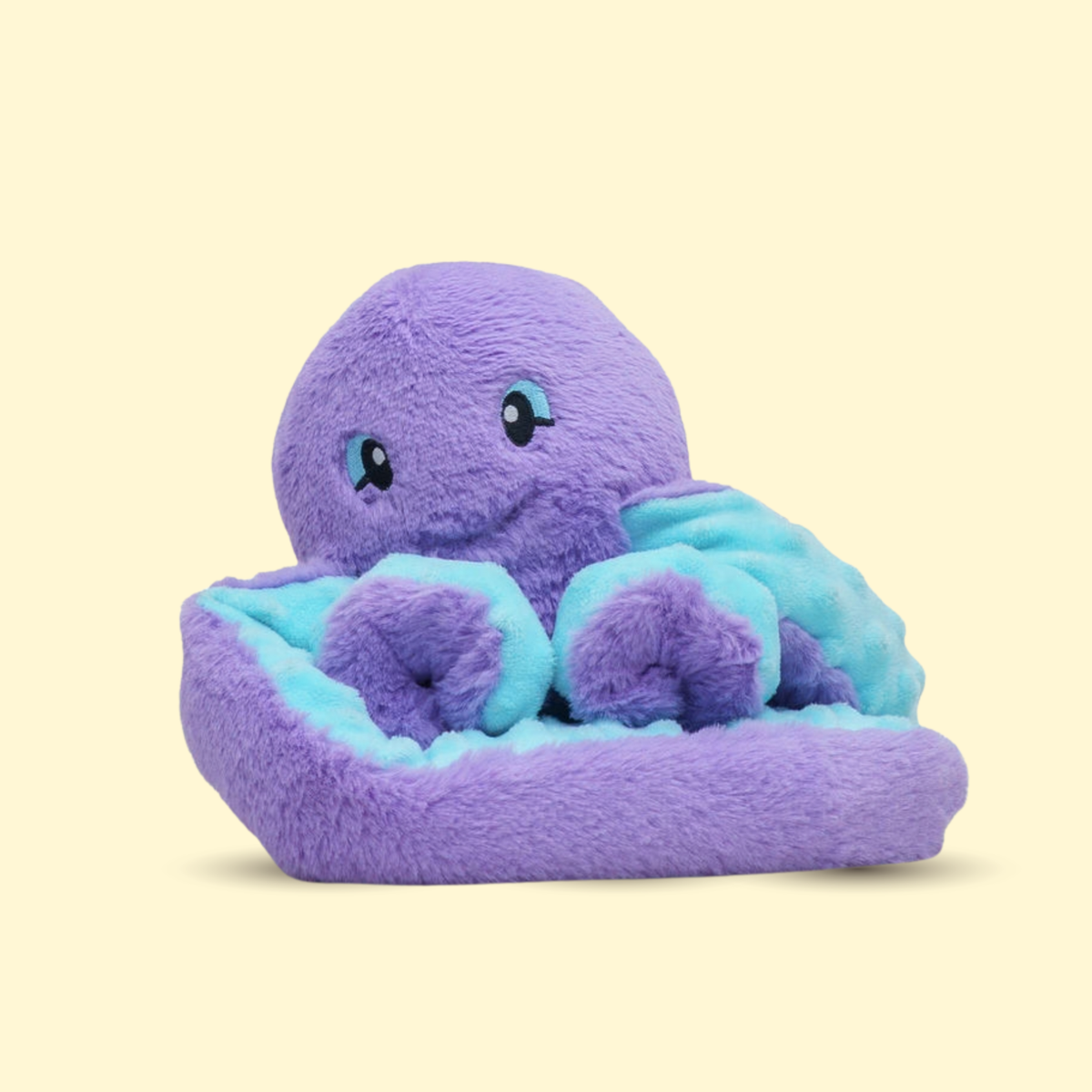 Hugimals Hugaround Indigo Weighted Octopus Plush