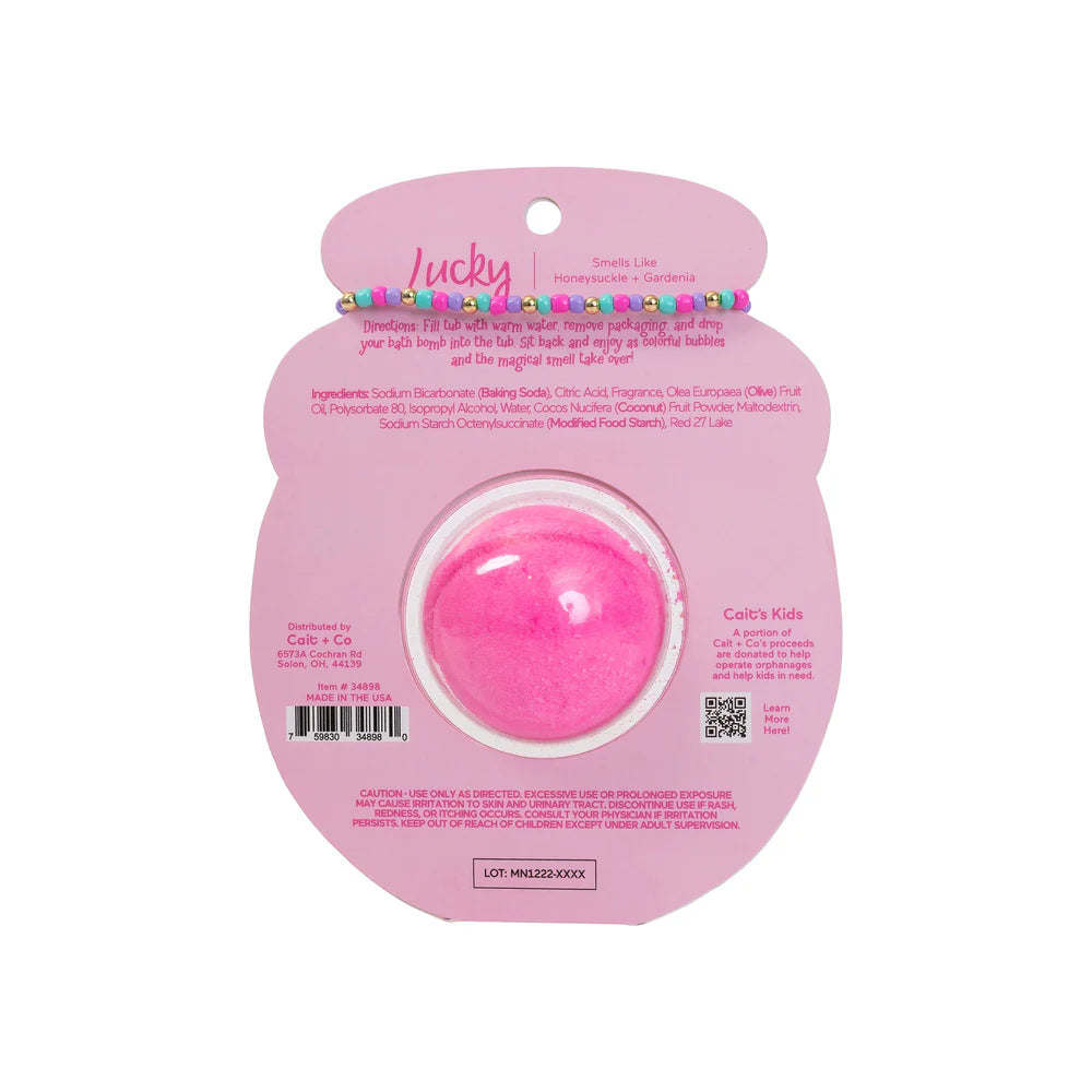 Friendship Bracelet Bath Bomb - Lucky (Cait + Co)