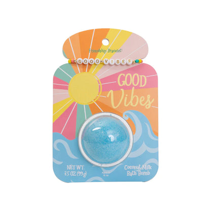 Friendship Bracelet Bath Bomb - Good Vibes (Cait + Co)