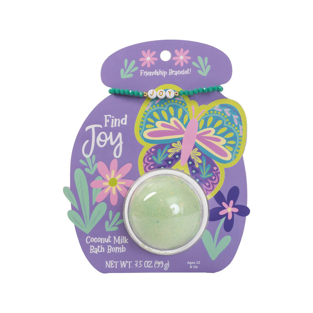 Friendship Bracelet Bath Bomb - Joy (Cait + Co)