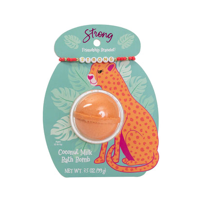 Friendship Bracelet Bath Bomb - Strong (Cait + Co)