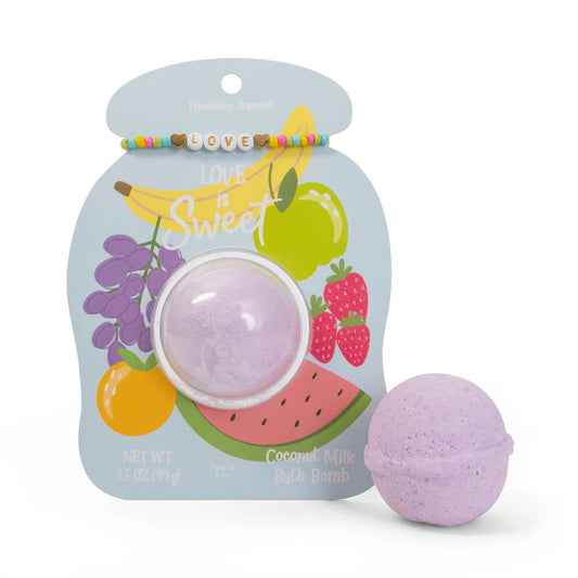 Friendship Bracelet Bath Bomb - Love (Cait + Co)
