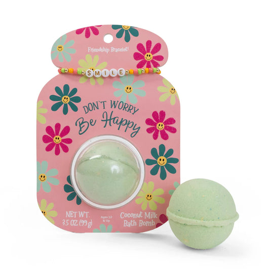 Friendship Bracelet Bath Bomb - Smile (Cait + Co)
