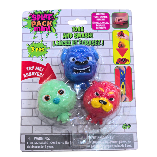 3-Pack Splat Pack Mini