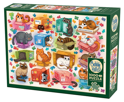 Cats vs Puzzles - 1000pc Puzzle