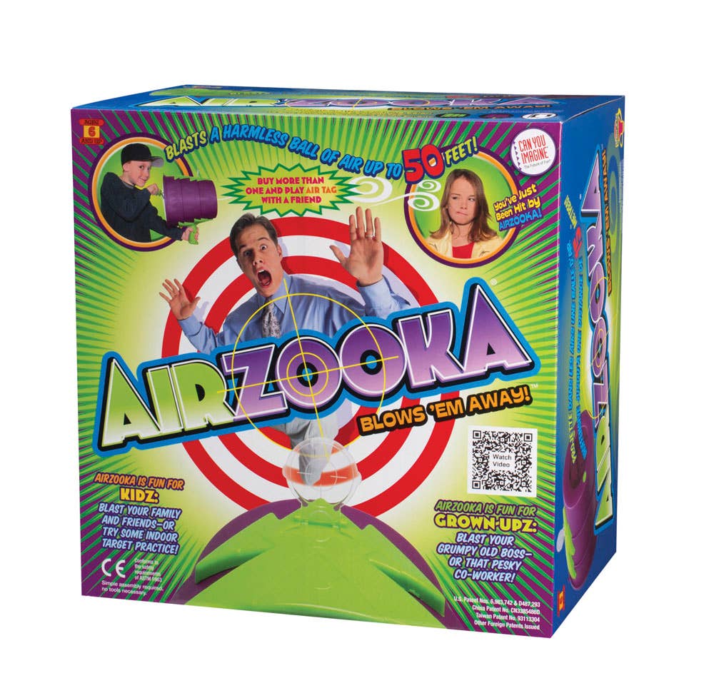 Airzooka Vortex Air Shooter - Black