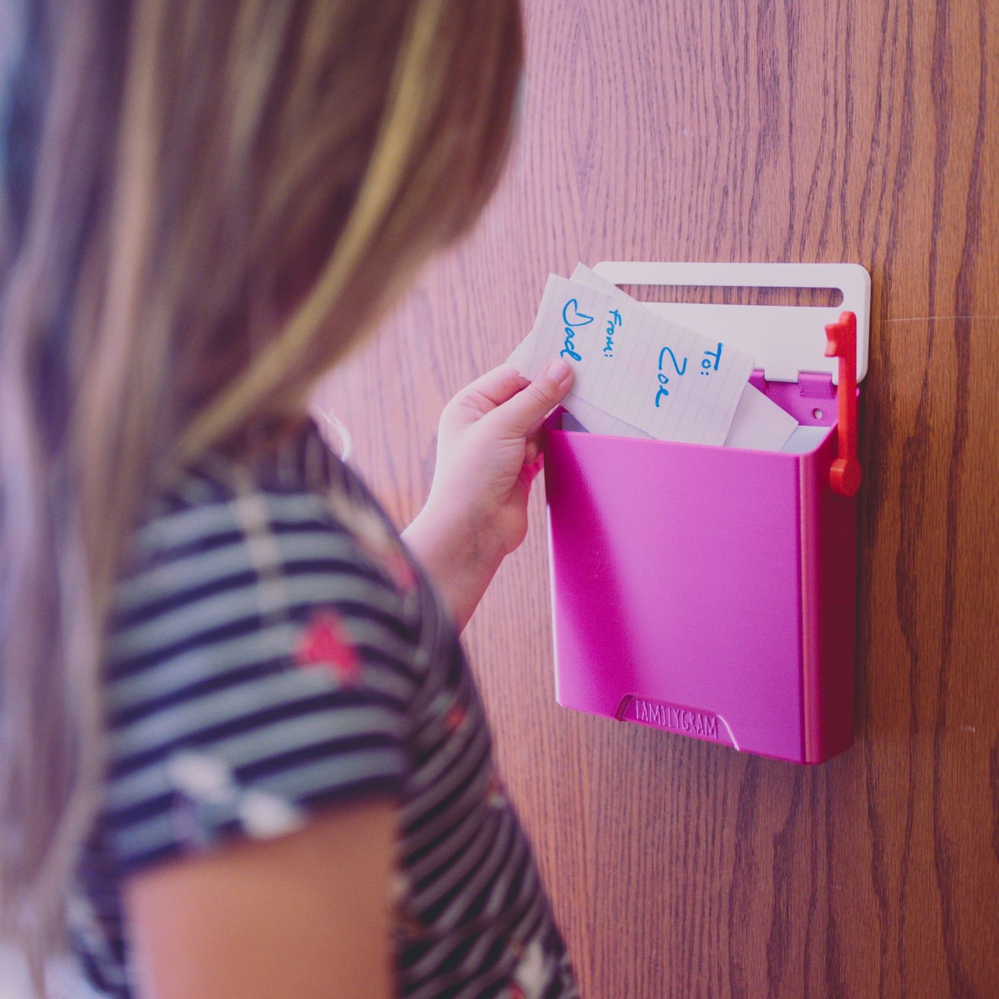 Personalized Mini Mailbox – Kids Room, Classroom, Home Office – 3D Printed