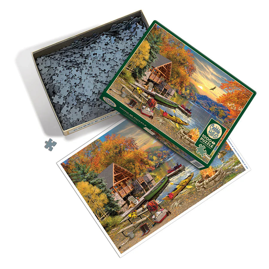 Lakeside Retreat Puzzle - 1000 pcs (Cobble Hill #40227)