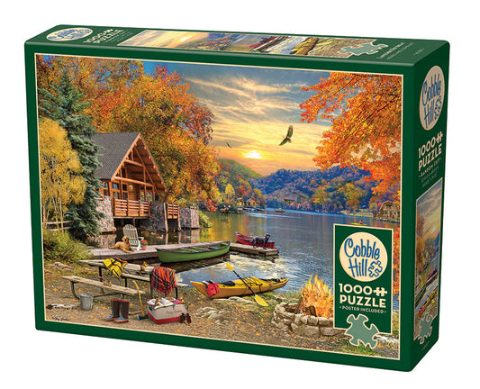 Lakeside Retreat Puzzle - 1000 pcs (Cobble Hill #40227)