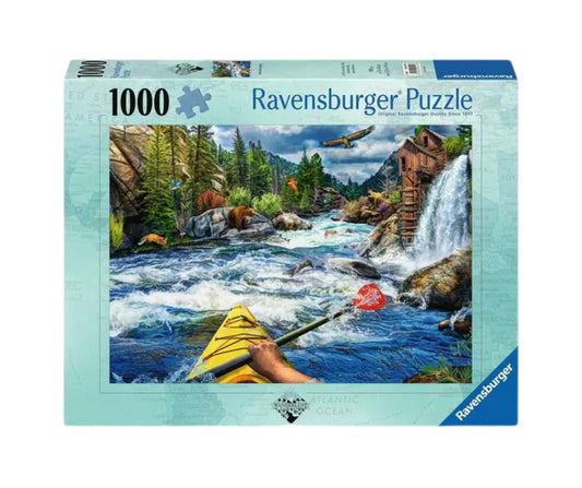 Ravensburger - White Water Kayaking - 1000 Piece Puzzle