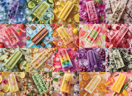 Ice Lollies - 500 pcs (Cobble Hill #45108)
