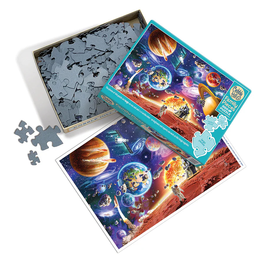 Family Puzzle - Space Travels 350 pcs (Cobble Hill #47005)