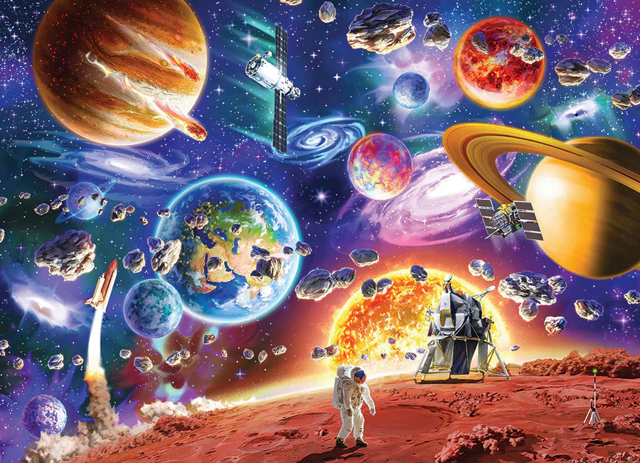 Family Puzzle - Space Travels 350 pcs (Cobble Hill #47005)