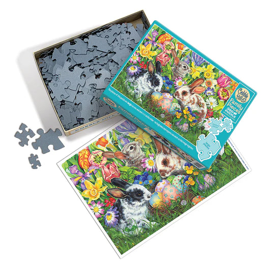Family Puzzle - Easter Bunnies 350 pcs (Cobble Hill)