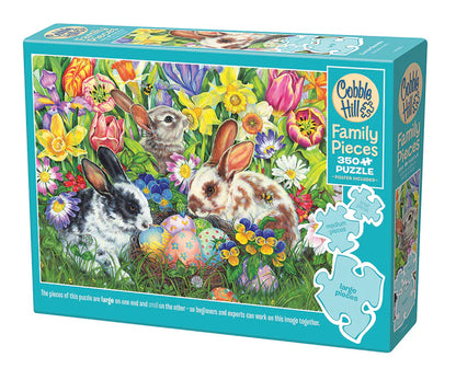 Family Puzzle - Easter Bunnies 350 pcs (Cobble Hill)