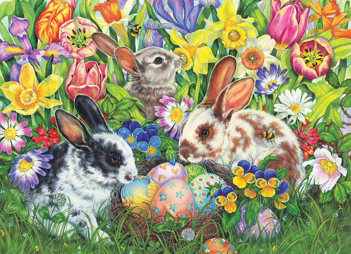 Family Puzzle - Easter Bunnies 350 pcs (Cobble Hill)