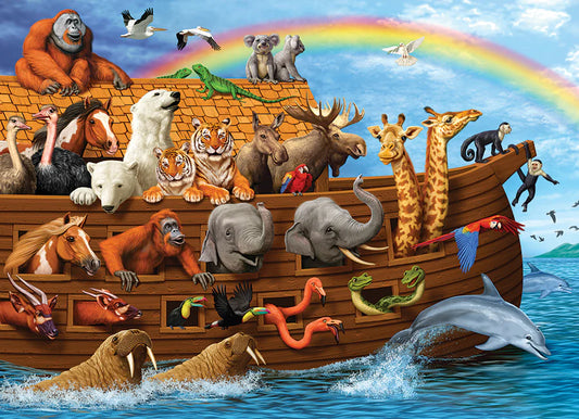 Family Puzzle - Voyage of the Ark 350 pcs (Cobble Hill #47014)
