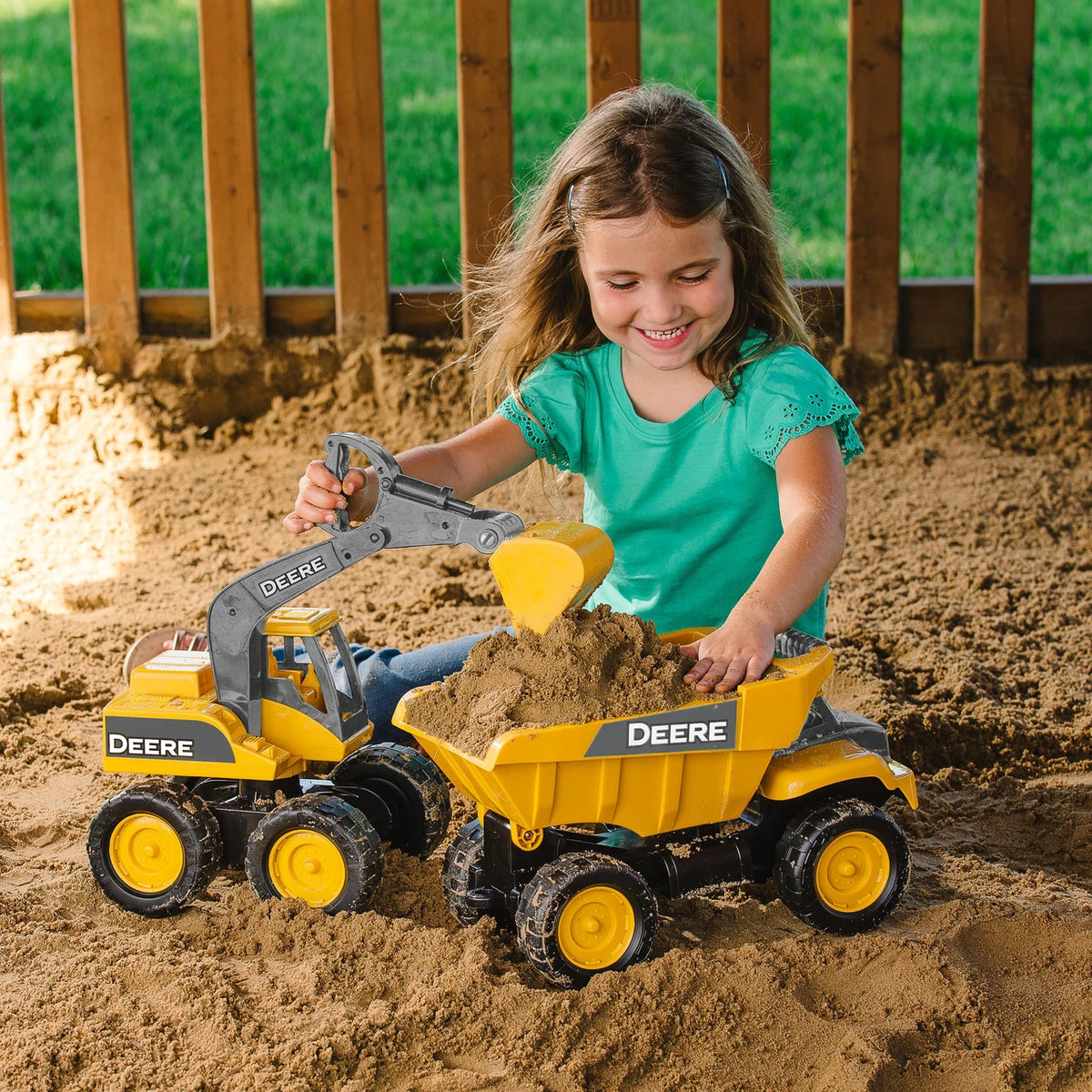 John Deere Construction Dump Truck - 15 inch