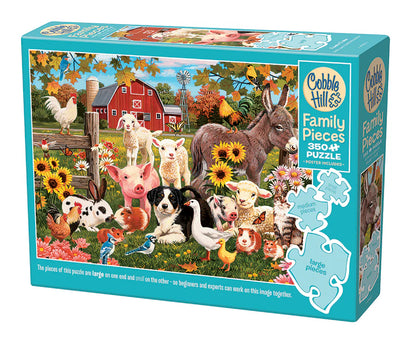 Family Puzzle - Family Farm 350 pcs (Cobble Hill #47037)