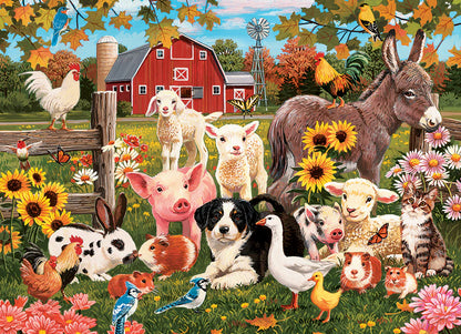 Family Puzzle - Family Farm 350 pcs (Cobble Hill #47037)