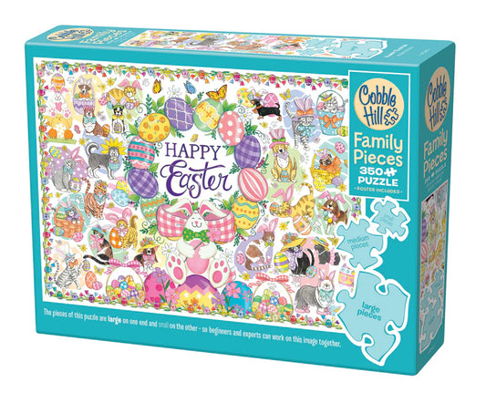 Family Puzzle - Happy Easter 350 pcs (Cobble Hill)