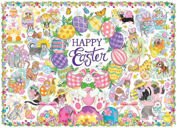Family Puzzle - Happy Easter 350 pcs (Cobble Hill)