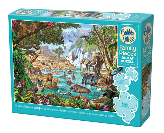 Family Puzzle - River of Life 350 pcs (Cobble Hill #47046)