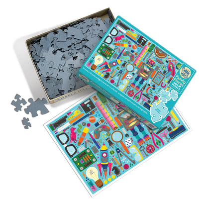 Family Puzzle - Nerdy Junk Drawer 350 pcs (Cobble Hill #47048)
