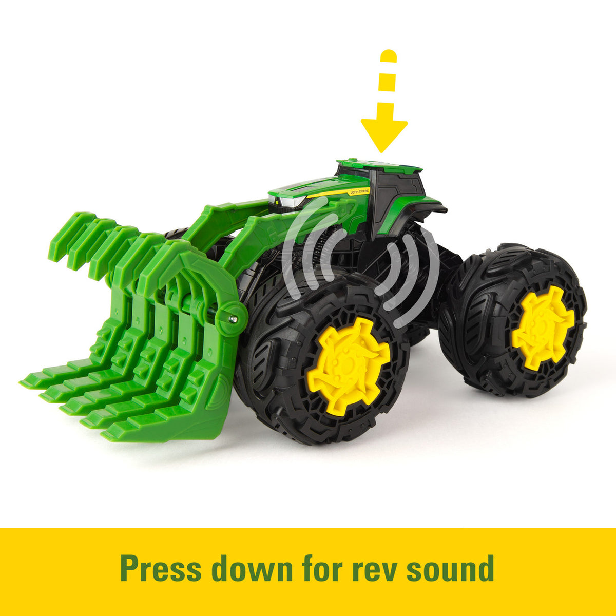 John Deere Monster Treads Rev Up Tractor