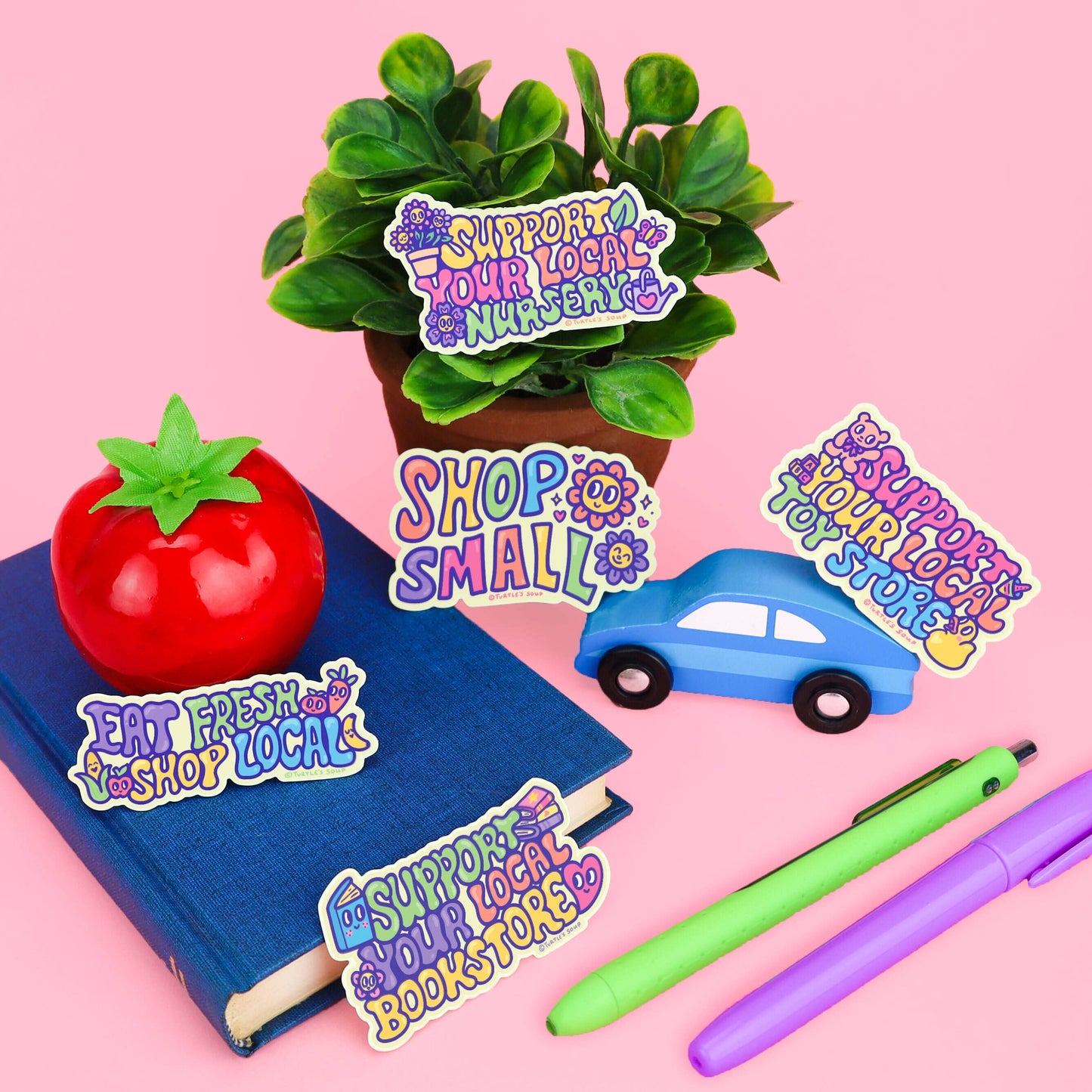 Support Your Local Toy Store Vinyl Sticker