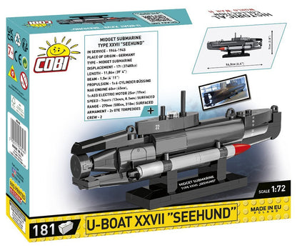 COBI U-Boat XXVII Seehund #4846