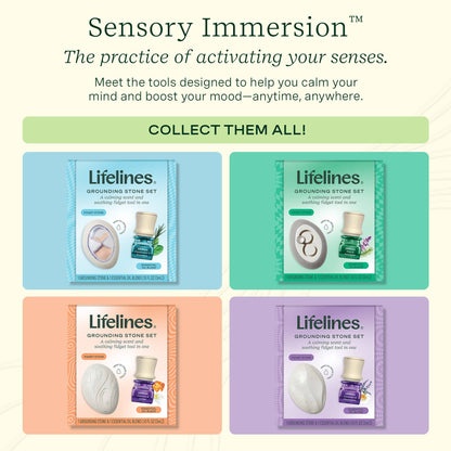 Grounding Stone Set - Peppermint & Rosemary