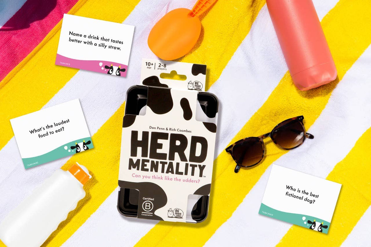 Herd Mentality Travel Tin - Party Game Stocking Stuffer