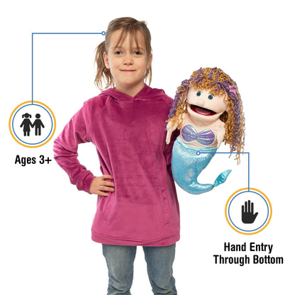 Silly Puppets Mermaid (14")