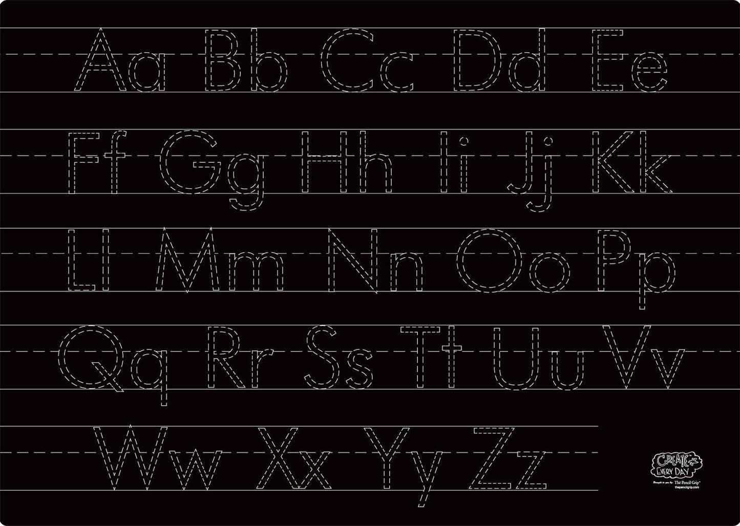 Reusable Activity Mat - Letters Practice (2-sided)