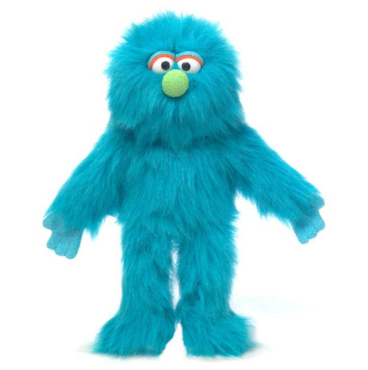 Silly Puppets Monster, Blue (14")