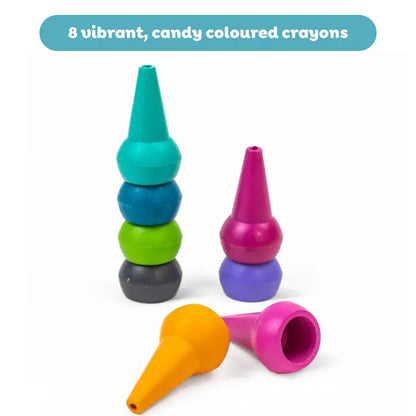 Stackable Crayons - Candy Colors