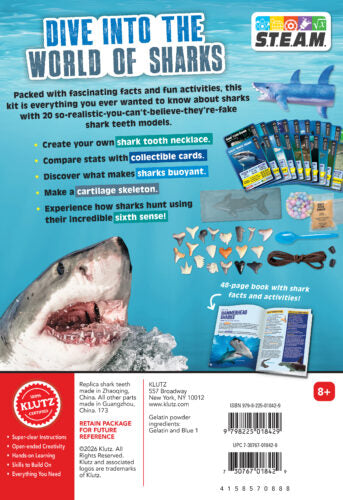 Klutz: STEAM Lab - Shark-tastic Teeth
