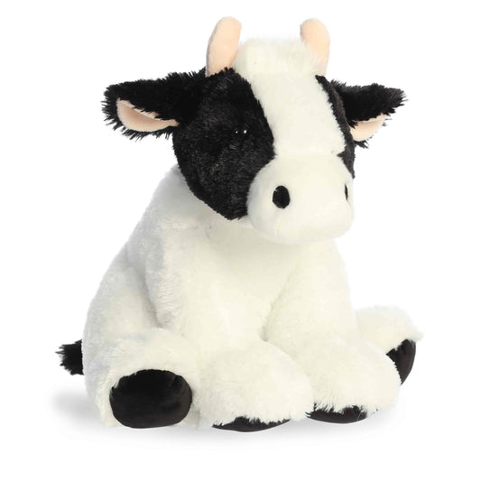 Black & White Cow – 13" Farm Animal Stuffed Animal