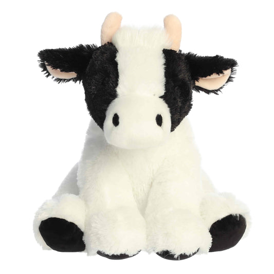 Black & White Cow – 13" Farm Animal Stuffed Animal