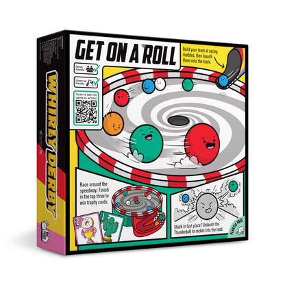 Whirly Derby Marble Racing Family Board Game